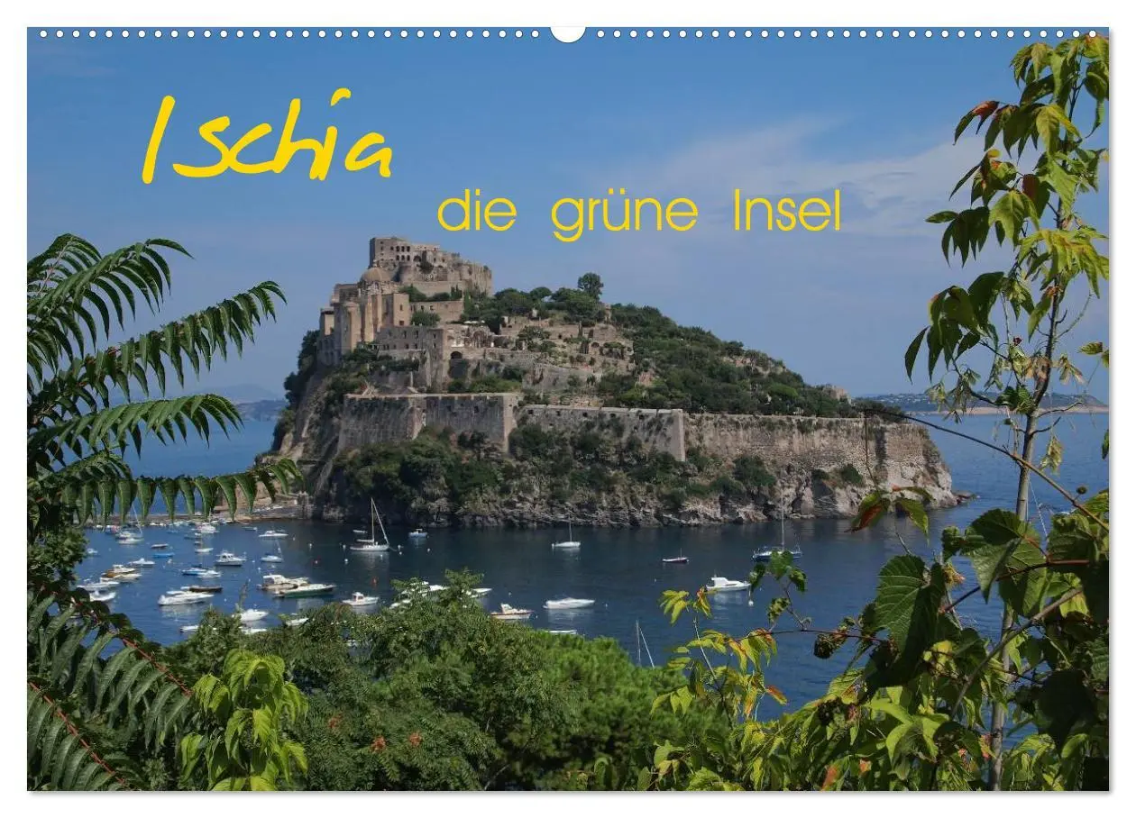 Cover: 9783516000887 | Ischia, die grüne Insel (Wandkalender 2026 DIN A2 quer), CALVENDO...
